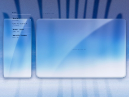 blog screenshot