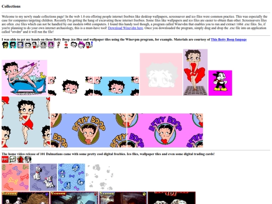 collections screenshot