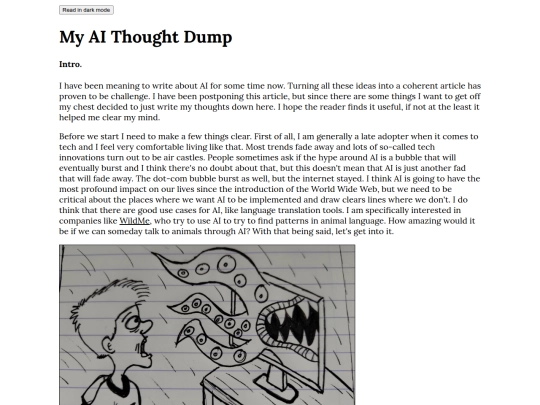 my-ai-thought-dump screenshot