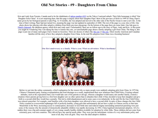 old-net-stories-9-daughters-from-china screenshot