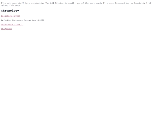 theODDditties screenshot