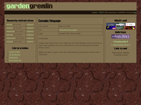 library/fieldnotes/cosmic-voyage screenshot
