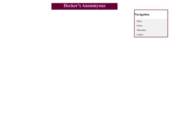 Games screenshot