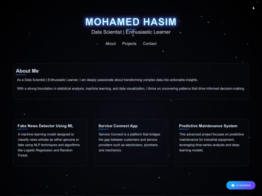 portfolio/mistral-portfolio-html screenshot