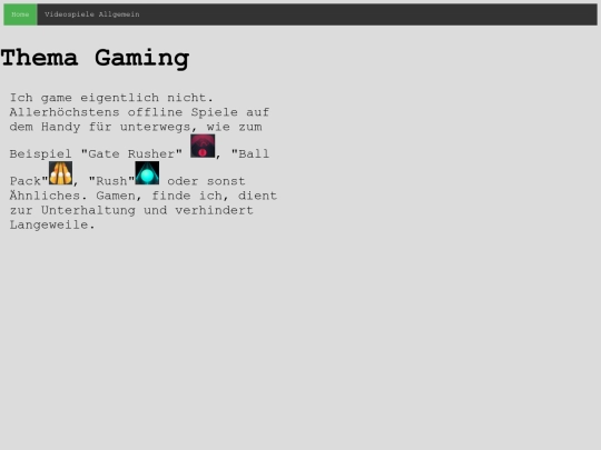 Jasmin Webseite 2 screenshot