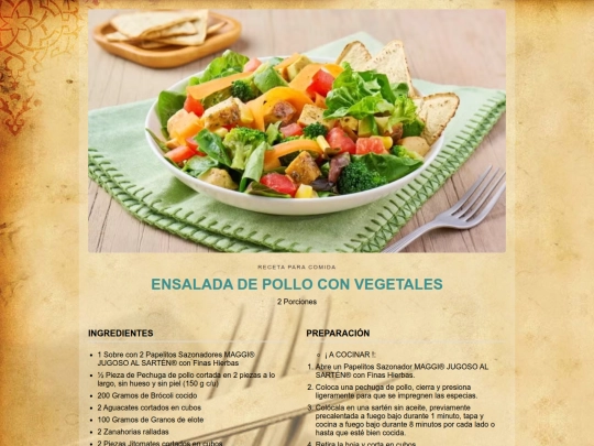 comida1 screenshot