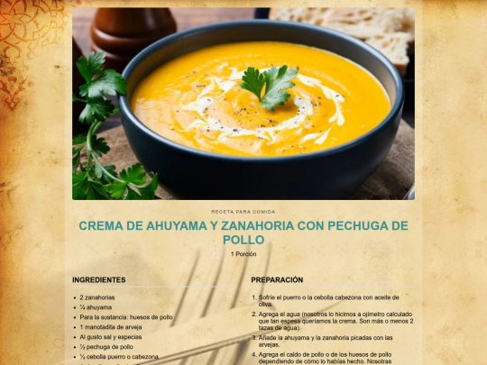 comida2 screenshot