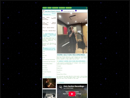 hornsectionrecordings screenshot