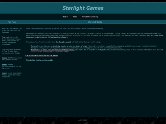 pages_sims/werewolves screenshot