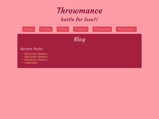 blog screenshot