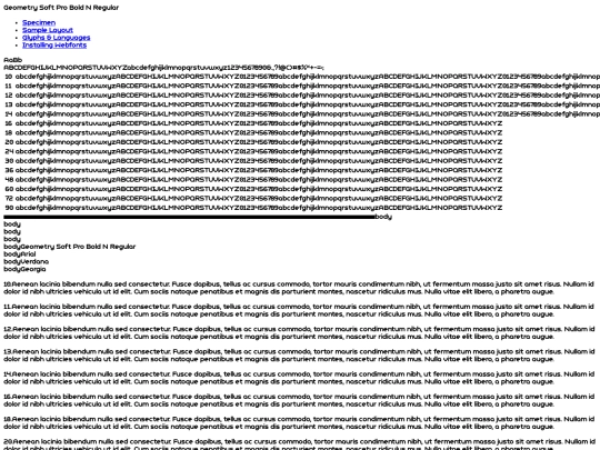 geometry-soft-pro/geometry_soft_pro-bold_n-demo screenshot