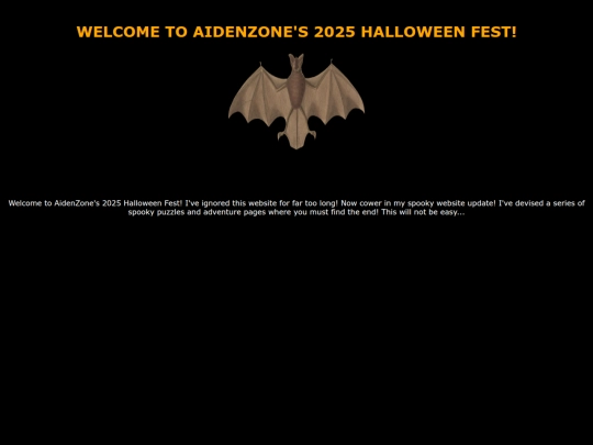 HappyHalloween/mainpage screenshot