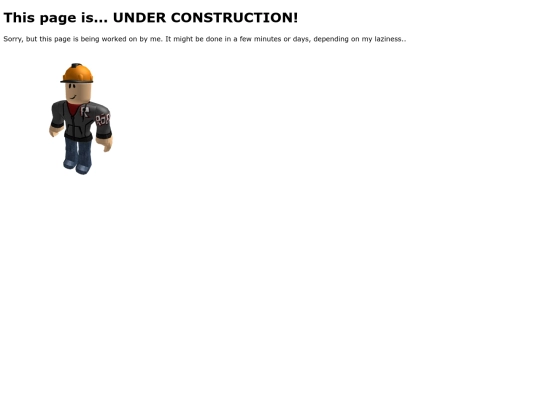 undercontruction screenshot