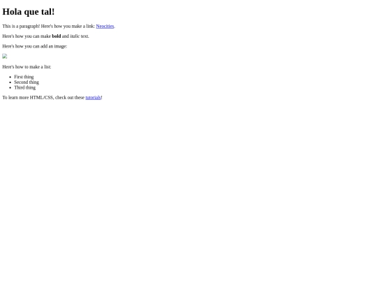 index screenshot