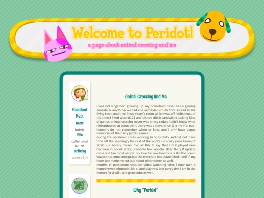 peridot screenshot