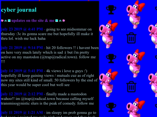 pages/journal screenshot