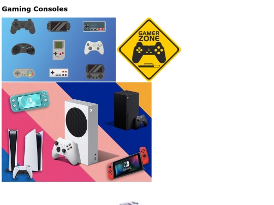 gaming-console-gallery screenshot