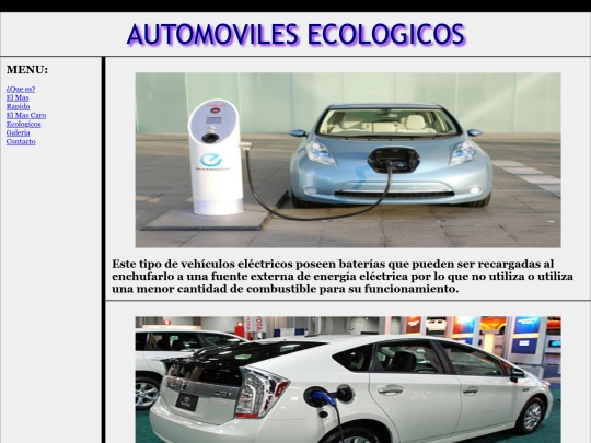 autos/ecologico screenshot