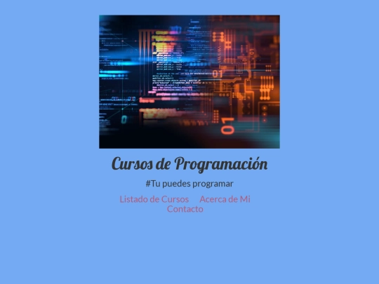 cursos screenshot