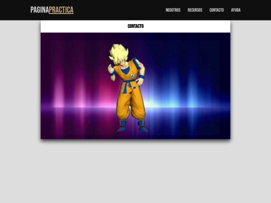 navegacion/html/contacto screenshot