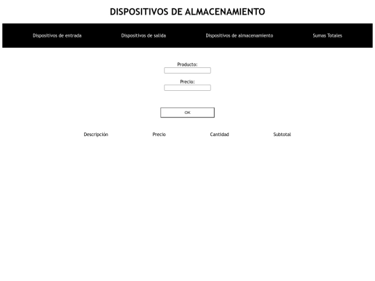 prueba-parcial/almacena screenshot