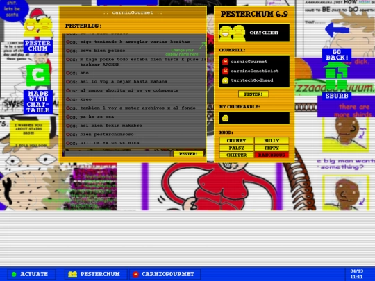 pesterchum screenshot