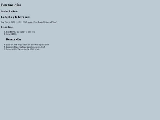 modulo3 screenshot