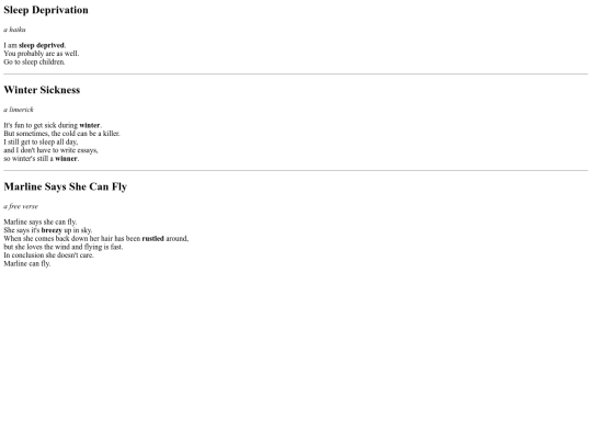 mypoems screenshot