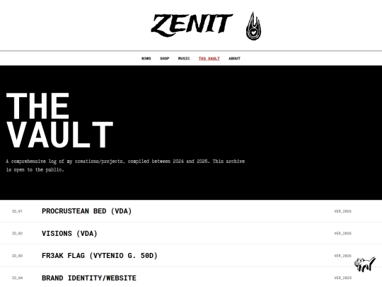 vault screenshot
