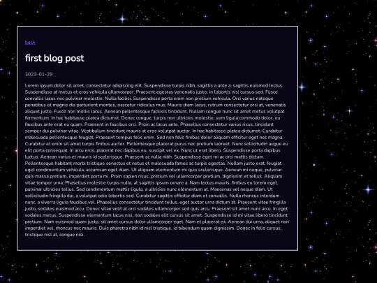 blog/first screenshot