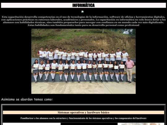 CAPA HTML  areas  java/capa5 screenshot