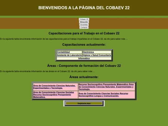 CAPA HTML  areas  java screenshot