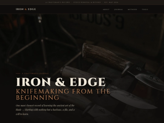 knifemaking-index screenshot