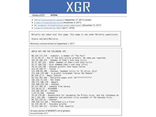 users/xgr/archive screenshot