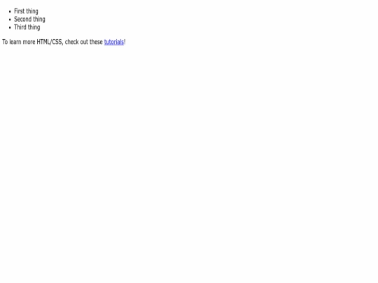 index screenshot