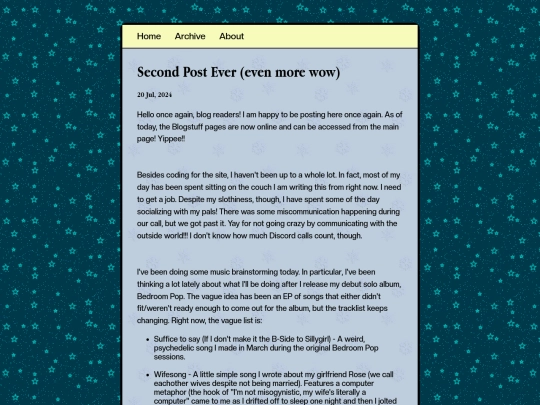 blog/posts/2024-07-20-Second-Post-Ever-(even-more-wow) screenshot