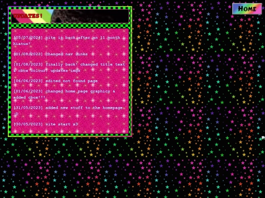 updates screenshot