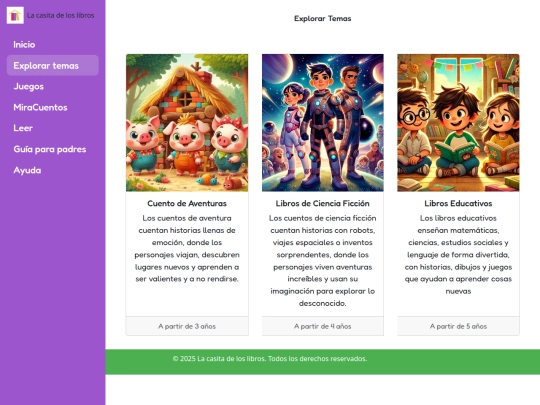 temas screenshot