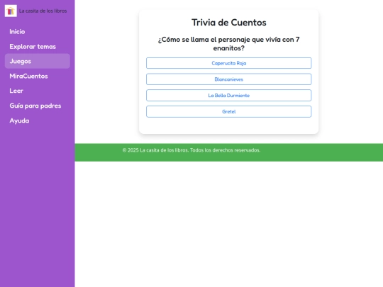 trivia screenshot
