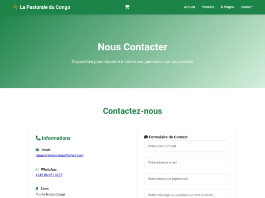 LAPACO/contact screenshot