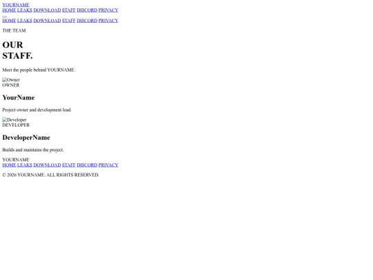 staff screenshot