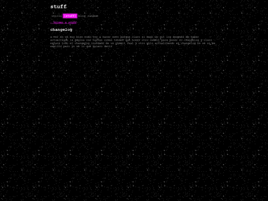 stuff/changelog screenshot