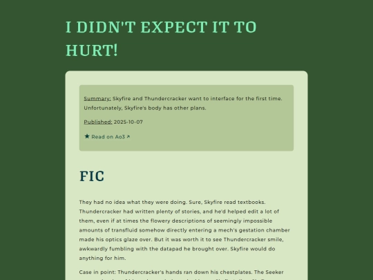 fic/tf-ideith screenshot