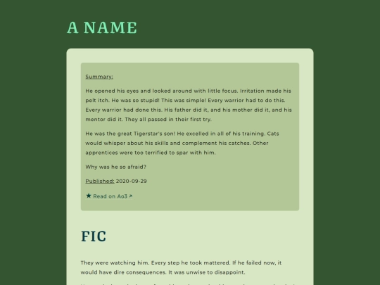 fic/wc-an screenshot