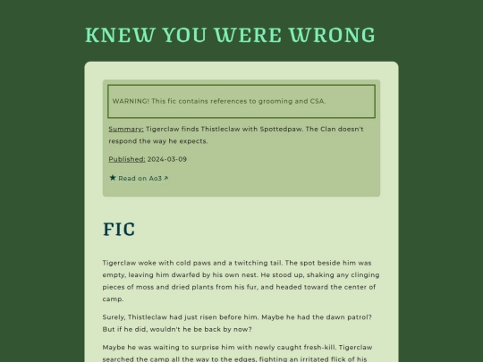 fic/wc-kywg screenshot