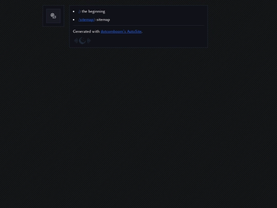 sitemap screenshot