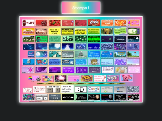 stamps screenshot