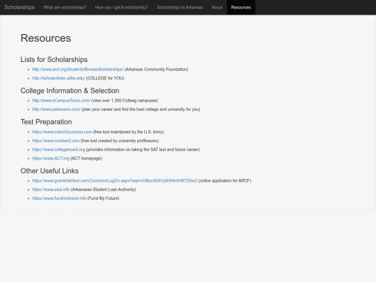 Resources screenshot