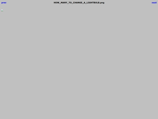 8647/HOW_MANY_TO_CHANGE_A_LIGHTBULB screenshot
