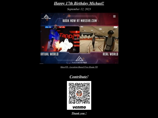 Happy-17th-BDay-MichaelM screenshot